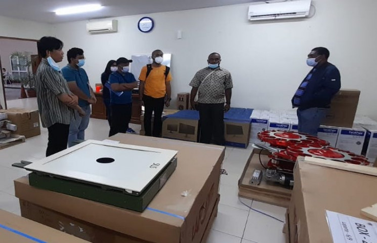 Tiba Dari Luar Negeri, Peralatan Menembak PON XX Segera Dikirim ke Jayapura